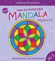 bokomslag Mein extradicker Mandala-Malblock. Ausmalzauber zum Entspannen