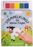 Stempelkunst für kleine Finger. Bauernhof 1
