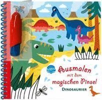 Ausmalen mit dem magischen Pinsel. Dinosaurier, Häftad