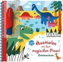 bokomslag Ausmalen mit dem magischen Pinsel. Dinosaurier