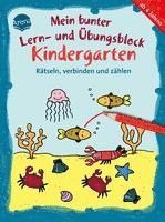 bokomslag Mein bunter Lern- und Übungsblock Kindergarten. Rätseln, verbinden und zählen