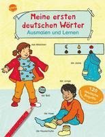 bokomslag Meine ersten deutschen Wörter. Ausmalen und Lernen