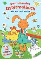 bokomslag Mein schönstes Ostermalbuch mit Glitzerstickern (Mit über 80 Glitzerstickern)