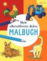 bokomslag Mein allerschönstes dickes Malbuch