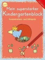 bokomslag Mein superstarker Kindergartenblock. Konzentrations- und Zählspiele