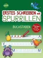 bokomslag Erstes Schreiben mit Spurrillen. Buchstaben