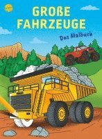 bokomslag Das Malbuch. Große Fahrzeuge