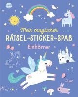 Mein magischer Rätsel-Sticker-Spaß. Einhörner