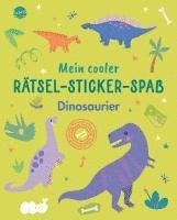 bokomslag Mein cooler Rätsel-Sticker-Spaß. Dinosaurier