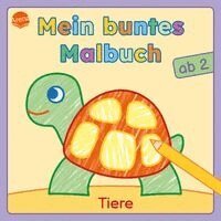 Izabella Markiewicz - Mein buntes Malbuch ab 2. Tiere, Häftad