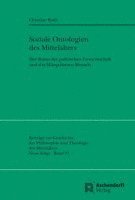 bokomslag Soziale Ontologien Des Mittelalters: Der Status Der Politischen Gemeinschaft Und Das Mangelwesen Mensch