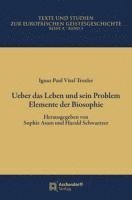 bokomslag Ueber das Leben und sein Problem