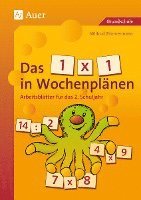 bokomslag Das 1 x 1 in Wochenplänen, Klasse 2