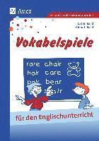 bokomslag Vokabelspiele für den Englischunterricht in der Grund- und Hauptschule