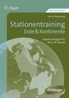bokomslag Stationentraining Erde & Kontinente