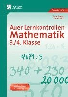 bokomslag Auer Lernkontrollen Mathematik, Klasse 3/4