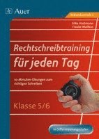 bokomslag Rechtschreibtraining für jeden Tag, Klasse 5/6