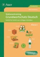 bokomslag Stationentraining Grundwortschatz Deutsch 1