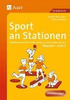 bokomslag Sport an Stationen 1/2