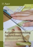 bokomslag Aufgabensammlung Sachrechnen Klasse 2-4