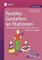 bokomslag Textiles Gestalten an Stationen 3/4