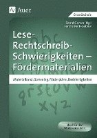 bokomslag Lese-Rechtschreib-Schwierigkeiten - Fördermaterialien