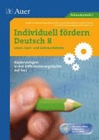 bokomslag Individuell fördern Deutsch 8 Lesen Sach- und Gebrauchstexte