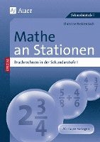 bokomslag Mathe an Stationen, Bruchrechnen