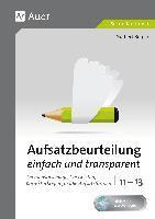 bokomslag Aufsatzbeurteilung einfach und transparent 11-13