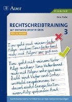 bokomslag Rechtschreibtraining: Mit Diktaten effektiv üben 3