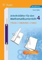 Arbeitsblätter für den Mathematikunterricht 4 1