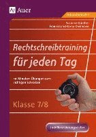 bokomslag Rechtschreibtraining für jeden Tag Klasse 7-8