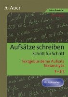 bokomslag Textgebundener Aufsatz - Textanalyse