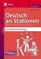 bokomslag Deutsch an Stationen Buchstaben kennenlernen