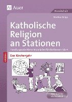 bokomslag Katholische Religion an Stationen Das Kirchenjahr
