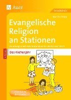 bokomslag Evangelische Religion an Stationen Das Kirchenjahr