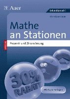 bokomslag Mathe an Stationen Prozent- und Zinsrechnung