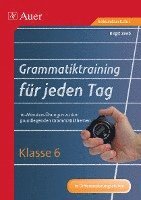 bokomslag Grammatiktraining für jeden Tag Klasse 6