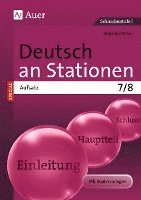 Deutsch an Stationen Spezial Aufsatz 7-8 1