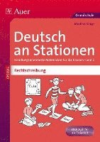 bokomslag Deutsch an Stationen Spezial Rechtschreibung 1-2