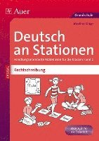 bokomslag Deutsch an Stationen Spezial Rechtschreibung 1-2
