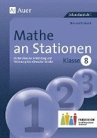bokomslag Mathe an Stationen 8 Inklusion