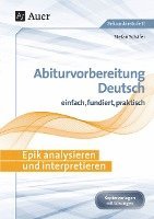 bokomslag Epik analysieren und interpretieren