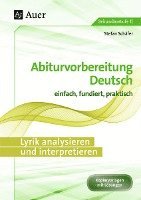 bokomslag Lyrik analysieren und interpretieren