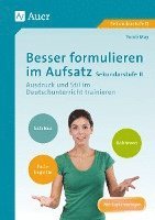 bokomslag Besser formulieren im Aufsatz Sekundarstufe II