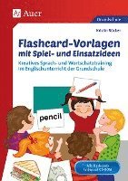 bokomslag Flashcard-Vorlagen mit Spiel- und Einsatzideen