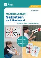 bokomslag Materialpaket Satzstern nach Montessori