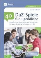 bokomslag 40 DaZ - Spiele für Jugendliche