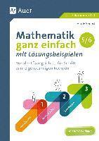 bokomslag Mathematik ganz einfach mit Lösungsbeispielen 5-6