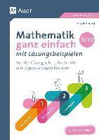 bokomslag Mathematik ganz einfach mit Lösungsbeispielen 9-10